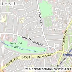 Map of Birmingham