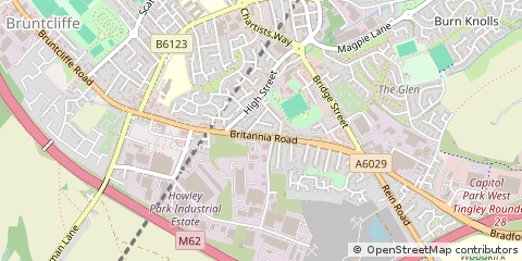 Map of Leeds