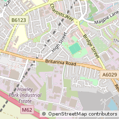 Map of Leeds