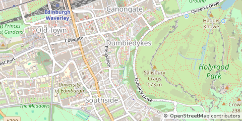 Map of Edinburgh