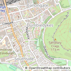 Map of Edinburgh