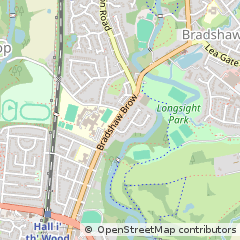 Map of Bolton, Lancashire