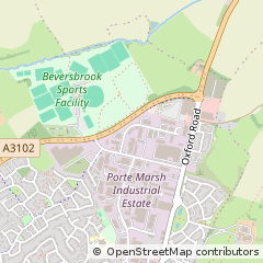 Map of Calne, Wiltshire