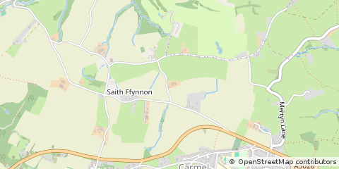 Map of Holywell