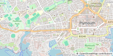 Map of Plymouth