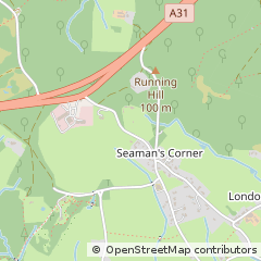 Map of Lyndhurst, Hampshire