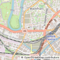 Map of Manchester