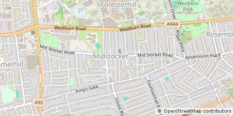 Map of Aberdeen
