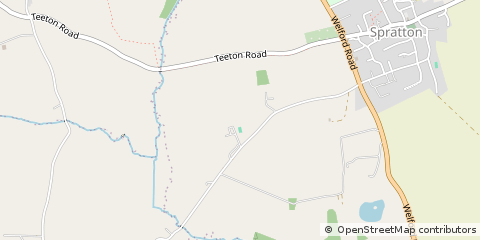 Map of Northampton, Northamptonshire