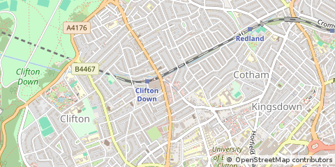 Map of Bristol