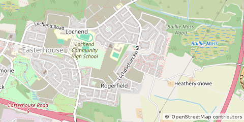 Map of Glasgow