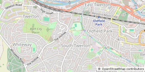 Map of Bath