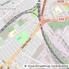 Map of Doncaster