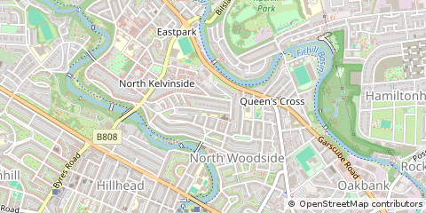 Map of Glasgow