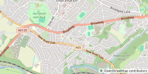 Map of Leeds