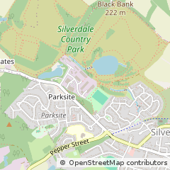 Map of Newcastle-Under-Lyme, Staffordshire