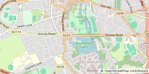 Map of Dartford