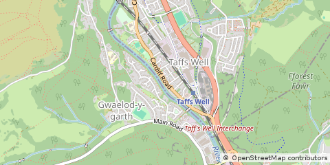 Map of Cardiff