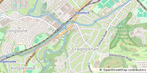 Map of Edinburgh