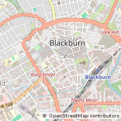 Map of Blackburn