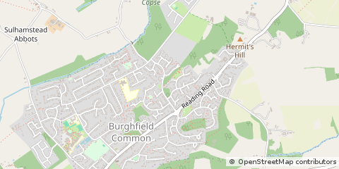 Map of Reading