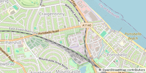 Map of Edinburgh