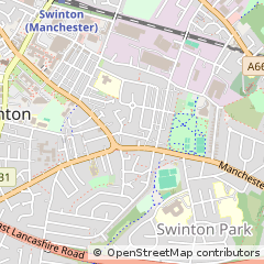 Map of Manchester