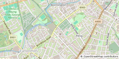 Map of Edinburgh