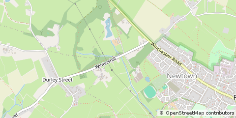 Map of Southampton, Hampshire