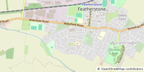 Map of Pontefract