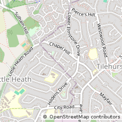 Map of Reading, Berks,