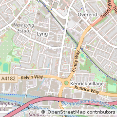 Map of West Bromwich