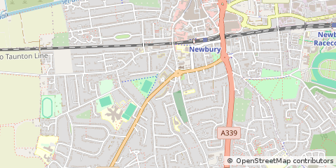Map of Newbury