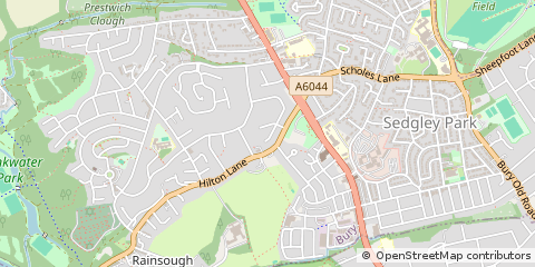 Map of Manchester