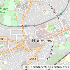 Map of Hounslow