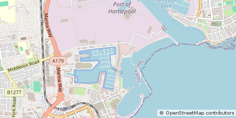 Map of Hartlepool