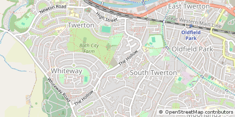Map of Bath