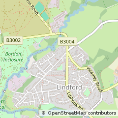 Map of Bordon