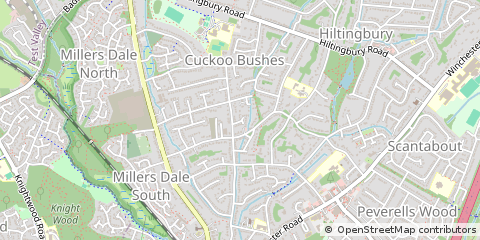 Map of Eastleigh