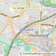 Map of Chelmsford, Essex