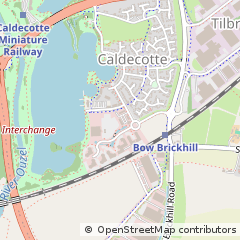 Map of Milton Keynes