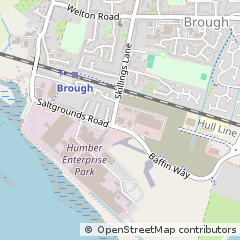 Map of Brough