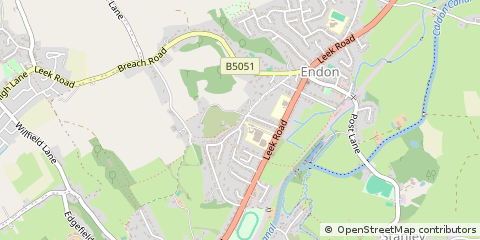 Map of Stoke-on-Trent