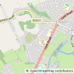 Map of Stoke-on-Trent