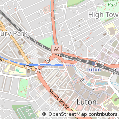 Map of Luton