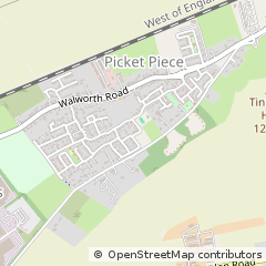 Map of Andover, Hampshire