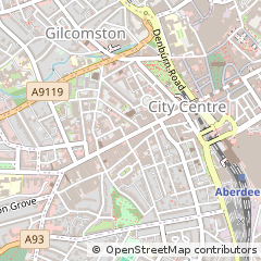 Map of Aberdeen