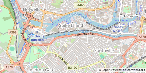 Map of Bristol