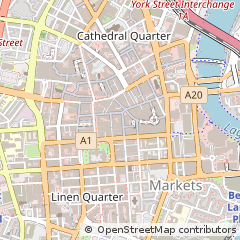 Map of Belfast
