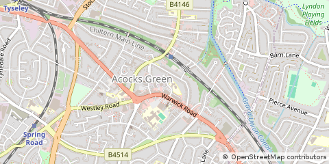 Map of Birmingham